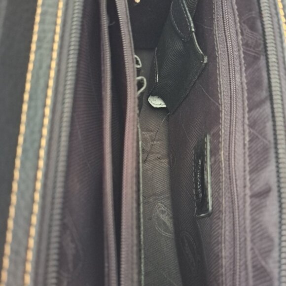 Handbag small leather small travel bag many compartments crocodile hardware - Picture 11 of 14